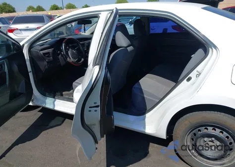 2016 Toyota Corolla L from USA, damaged, VIN 5YFBURHE6GP396307